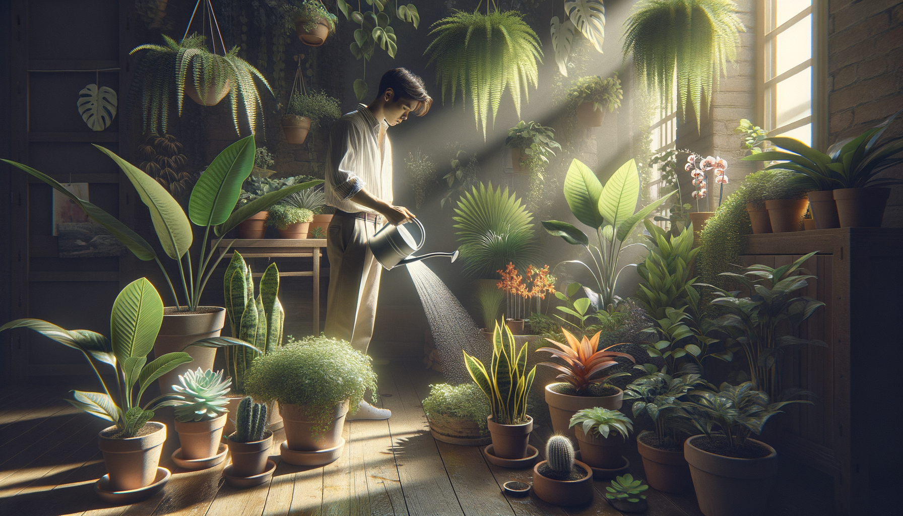 How to Properly Water Different Types of Houseplants
